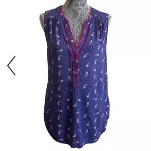 ModCloth goldfish Blouse